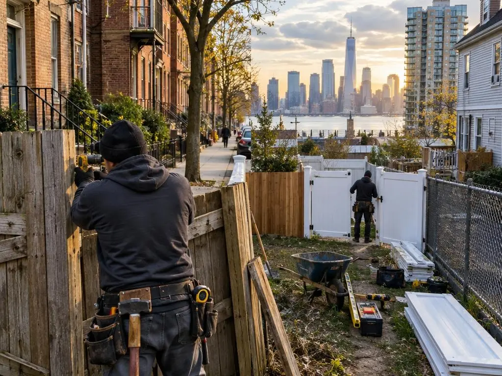 Fence Repair & Gates in Jersey City, NJ
