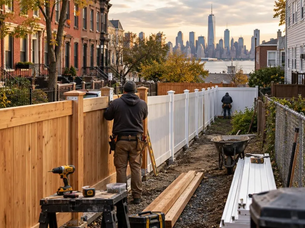 Privacy Fences in Jersey City, NJ